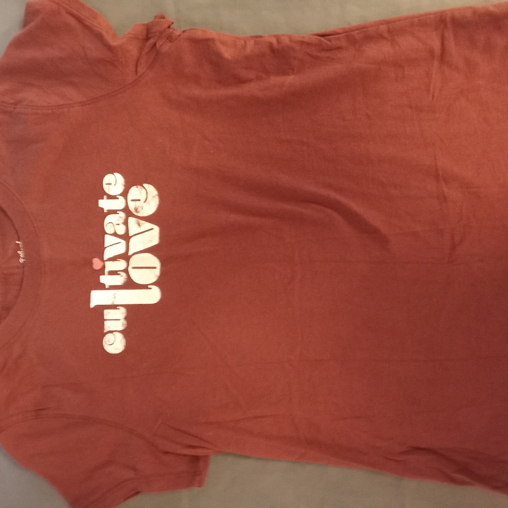 Cultivate Love T-shirt - Rust